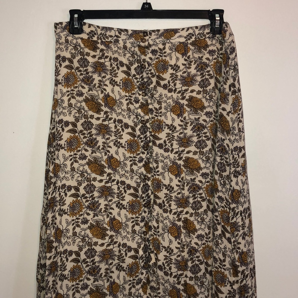 Women’s Gypsies&Moondust Long Button Down Skirt